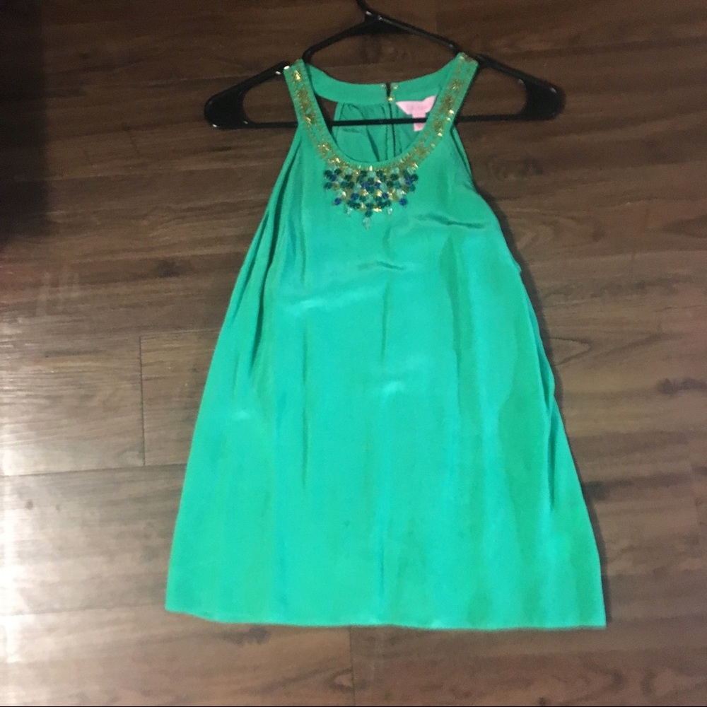 Lilly Pulitzer beaded blouse